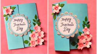 DIY  Happy Teachers Day Card  Teacher’s Day Card  Greetings Card for Teachers Day [upl. by Raul]