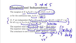 PS3  multivariate distributions marginals conditionals bayes theorem independence [upl. by Evangeline]