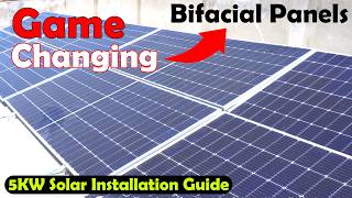 5KW Solar System installation Guide Longi Bifacial Solar Panels Home Solar Power [upl. by Anilef]