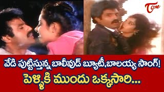 Bollywood Beauty Divya Bhrati Balakrishna Kirrak hit Song  Dharma Kshetram  NBK Song  TeluguOne [upl. by Aipmylo]