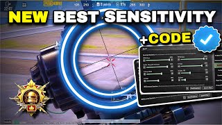 Pubg mobile sensitivity settings🔥new zero recoil sensitivity  code ☑️ [upl. by Erde]