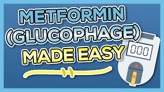 Metformin FortametGlucophage Nursing Drug Card Simplified  Pharmacology [upl. by Onileba]