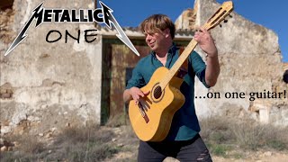 Metallica  One  Acoustic Guitar Cover by Thomas Zwijsen [upl. by Domenech]