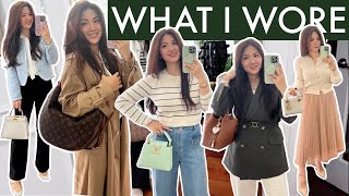 WHAT CHARIS WORE  7 OOTDS  NEUTRALS TRANSITIONAL COMFY AND CHIC OUTFITS  CHARIS [upl. by Onfroi]