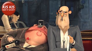 Oscarnominated CG animation on prejudice  quotFrench Roastquot  by Fabrice O Joubert [upl. by Anirol]