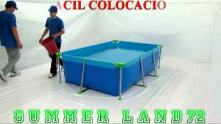 CUBREPILETAS MOD 103  SUMMERLAND®   260 X 170 MTS [upl. by Hnim190]