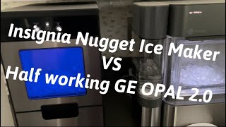 Insignia Nugget Ice Maker vs GE OPAL 20 [upl. by Leibrag53]