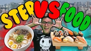 ST3P VS FOOD  RAMEN E SUSHI IN QUANTITA IN GIAPPONE wMATES [upl. by Airdna]