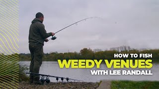 How To Fish Weedy Venues with Lee Randall [upl. by Yknip]