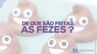 De que são feitas as fezes [upl. by Drofyar]