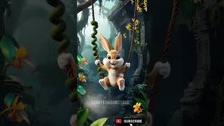 Rabbit 🐰 in the forest shootfeed trandingshorts viralshort [upl. by Eirffej]