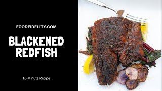 Quick Soul Food How To Make The Best Blackened Fish [upl. by Alburga]