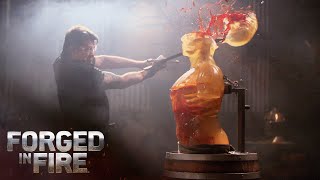 Forged in Fire Executioners Sword DECAPITATES The Competition Season 8 [upl. by Clemente151]