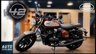 The New 350 Jawa 42 FJ  Auto Explore [upl. by Yruama]