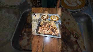 160 m desi thali foodie foodblogger foodreview subscribe [upl. by Johnathon]