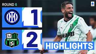 InterSassuolo 12  Berardi stuns Inter at San Siro Goals amp Highlights  Serie A 202324 [upl. by Ahseila368]