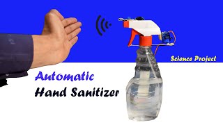 How to automatic hand sanitizer dispenser using Arduino  Simple Arduino project [upl. by Fairley]