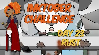 Inktober 2024 Day 23 Rust Art Challenge [upl. by Neruat]