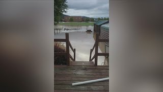 More flood damage in Elkland and Osceola [upl. by Purcell]