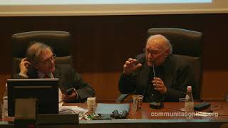 Communitas Lecture 2018 Replica Emanuele Severino a Roger Penrose [upl. by Coleman]