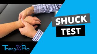 Shuck Test  Lunotriquetral Ballottement Test  Wrist Instability [upl. by Nivej]