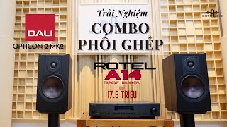 Bản Phối Mê Đắm Từ ROTEL A14 vs DALI OPTICON 2 MKII 🤩 [upl. by Binette701]