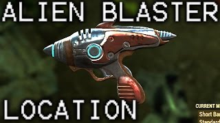 Fallout 4 Alien Blaster Location Alien Crash Site near Oberland Station [upl. by Gerius772]