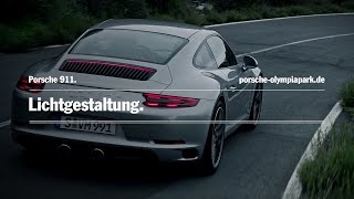 Lichtgestalt Der neuen Porsche 911 Carrera 2015 [upl. by Lamb]