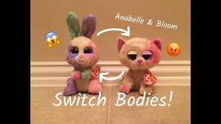 Beanie Boos Anabelle amp Bloom Switch Bodies REUPLOAD [upl. by Ginsberg]