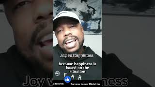 Joy vs Happiness joy happiness morningbiblestudy choosejoy soulcare summerjames [upl. by Nandor]