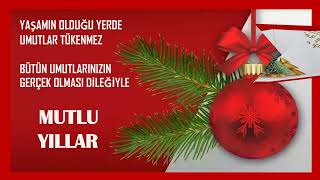 YENİ YIL KUTLAMA MESAJLARI 🌲💐🌲💐🌲MUTLU YILLAR 🌲💐🌲💐🌲 [upl. by Zulch]