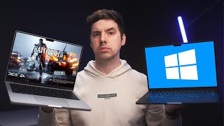 I Installed Windows 11 On My MacBook Can It Game [upl. by Orfurd]