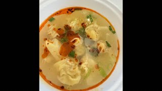 Wonton Noodle Soup  Breakfast LS [upl. by Alaekim346]