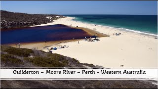 Guilderton FOUR Different Colors of WATER  Moore River  Perth Australia  Perths Hidden Gem [upl. by Tnilf768]