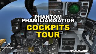 F4E Cockpits Tour  Phantom Phamiliarisation I [upl. by Eytteb542]