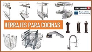 Herrajes Para muebles De Cocina [upl. by Nowahs540]