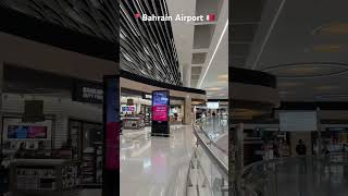 🇧🇭 Bahrain Airport travel flight airport dubai blogger vlog destination uae bahrain view [upl. by Earehs596]