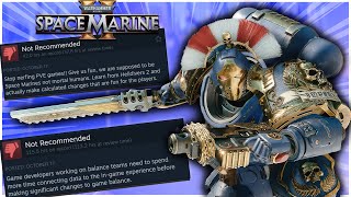 WTF Happened With Space Marine 2s Latest Update Its BAD [upl. by Llewon352]