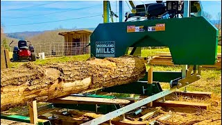 THOROUGH Sawmill REVIEW Woodland Mills HM126 [upl. by Resee]