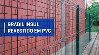 Gradil Insul galvanizado e revestido em PVC [upl. by Riha]