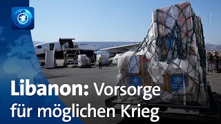 Libanon bereitet sich auf möglichen Krieg vor [upl. by Manolo]