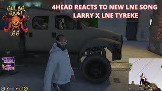 4HEAD LISTENS TO NEW LNE Larry X LNE Tyreke Been Dat Freestyle Song  NoPixel WL 30 GTA 5 RP GG [upl. by Nivrac]