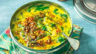 Recette Indienne Végétarienne Daal Palak  Lentilles 𑁍 Pankaj Sharma [upl. by Couchman]