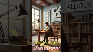 Aldous Huxley Kendini Yenile Evreni Yenile filozof felsefe aldoushuxley [upl. by Ecnaret]