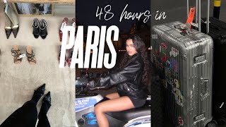 48 hours in PARIS while fashion week [upl. by Ikim687]