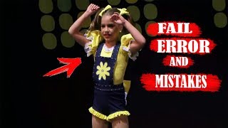 Dance Moms MistakesFailProblems and Errors [upl. by Devol]