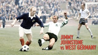 Jimmy Johnstone vs West Germany  ft Beckenbauer amp Vogts  16041969 [upl. by Armillas461]