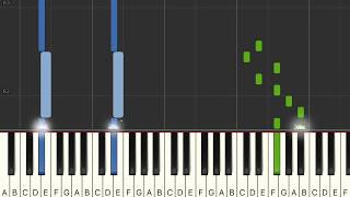 Super Metroid  Brinstar Red Soil Wetland Area  Piano Tutorial [upl. by Anniken]