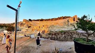 Exploring the Ancient Theatre of Ephesus A Marvel of Roman Engineering [upl. by Xuagram]