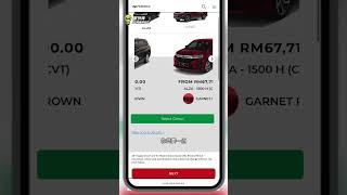 Perodua 官方购车平台 onlinebooking online [upl. by Naji]